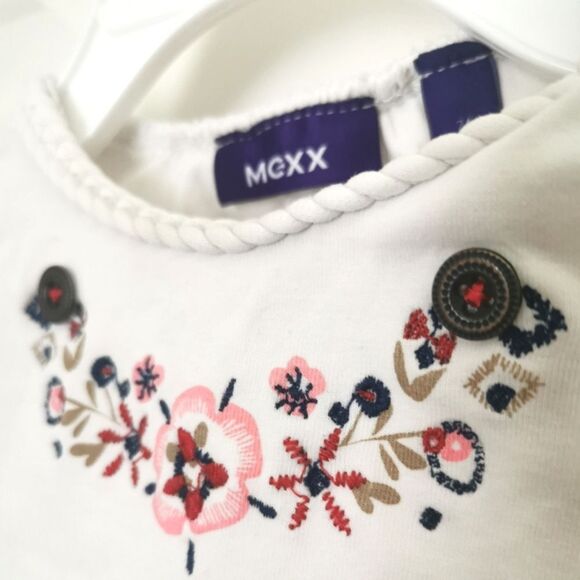 3/$15 Mexx Long sleeve t-shirt size 9-12 m - Picture 2 of 5